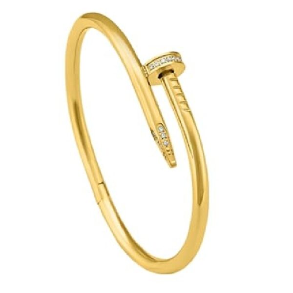 Nail Bangle Bracelet - Anti Tarnish